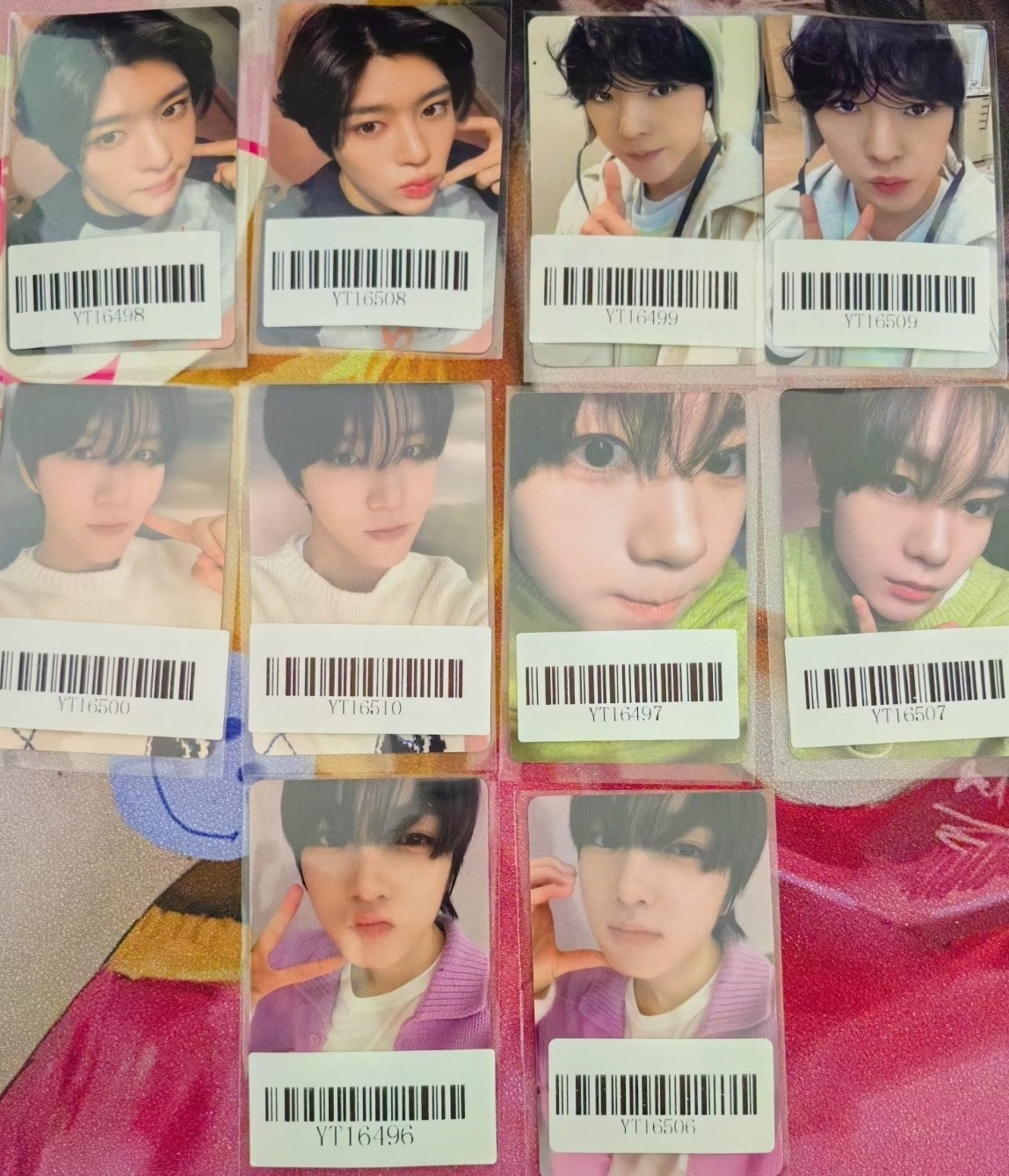 NCT WISH - 1st Mini [Steady] 中華 KMStation シャンハイ V1+V3 10枚セット