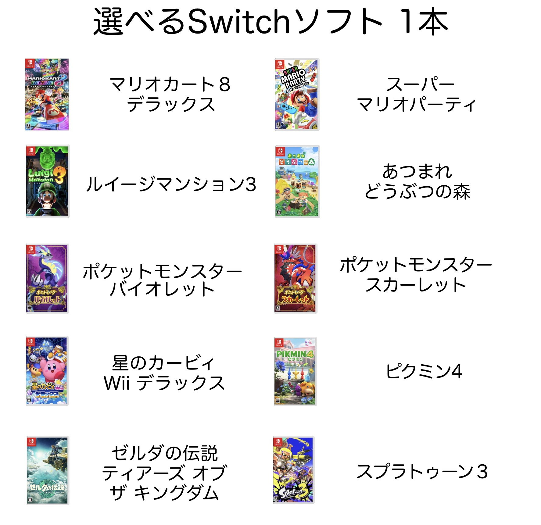 【EL福袋 4点セット】Switch有機ELモデルJoy-Con(L)ネオンブルー/(R)ネオンレッドorホワイト セット + 保護ケース + ガラスフィルム + お好きなソフト N 【EL福袋 4点セット】Switch有機ELモデルJoy-Con(L)ネオンブルー/(R)ネオンレッドorホワイト セット + 保護ケース + ガラスフィルム + お好きなソフト N