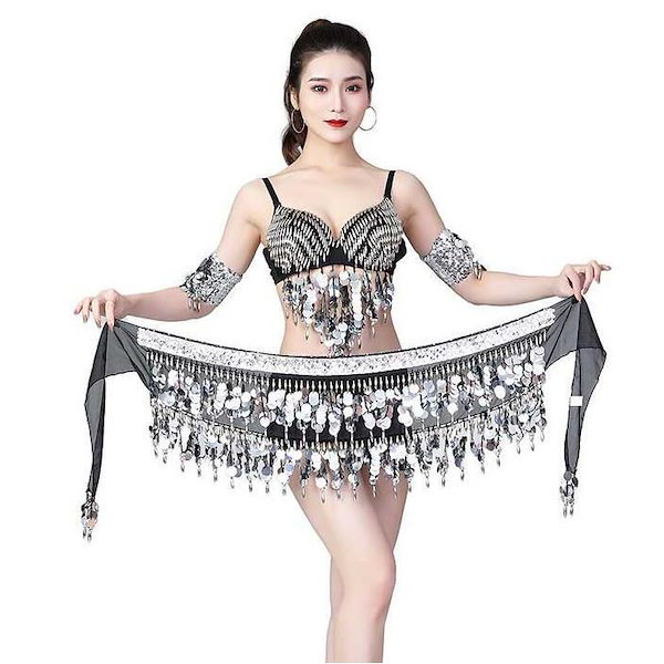 ベリーダンス Sufel boutiquo 4点set silver ベリーダンス Sufel boutiquo 4点set silver