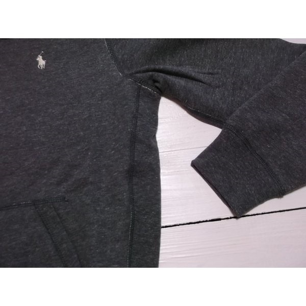 ワンポイント ジップアップ スウェットパーカ グレー PR2-774 ワンポイント ジップアップ スウェットパーカ グレー PR2-774