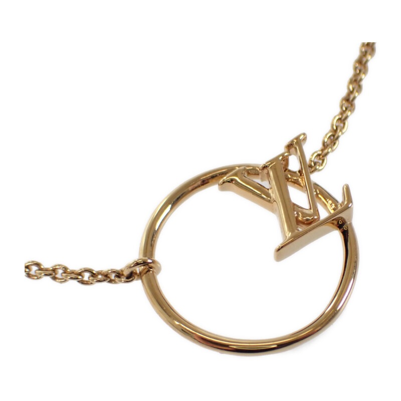 LVエクリプス M00762 ネックレス メタル ゴールド レディース【Aランク】 LVエクリプス M00762 ネックレス メタル ゴールド レディース【Aランク】