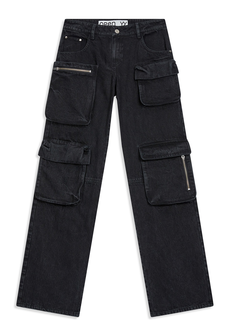 パンツ OPEN YY  24SS CARGO POCKET JEAN CARGO POCKET JEAN, BLUE