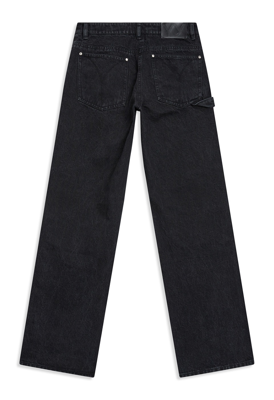 パンツ OPEN YY  24SS CARGO POCKET JEAN OPEN Yy】 CARGO POCKET JEAN : BLACK