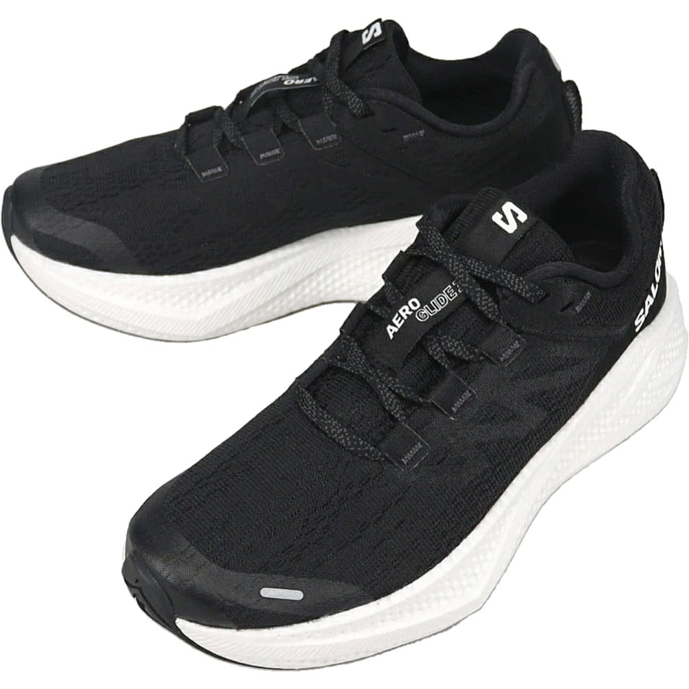 ランニングシューズ AERO GLIDE 3 W ブラック/ホワイト/477598 ランニングシューズ AERO GLIDE 3 W ブラック/ホワイト/477598