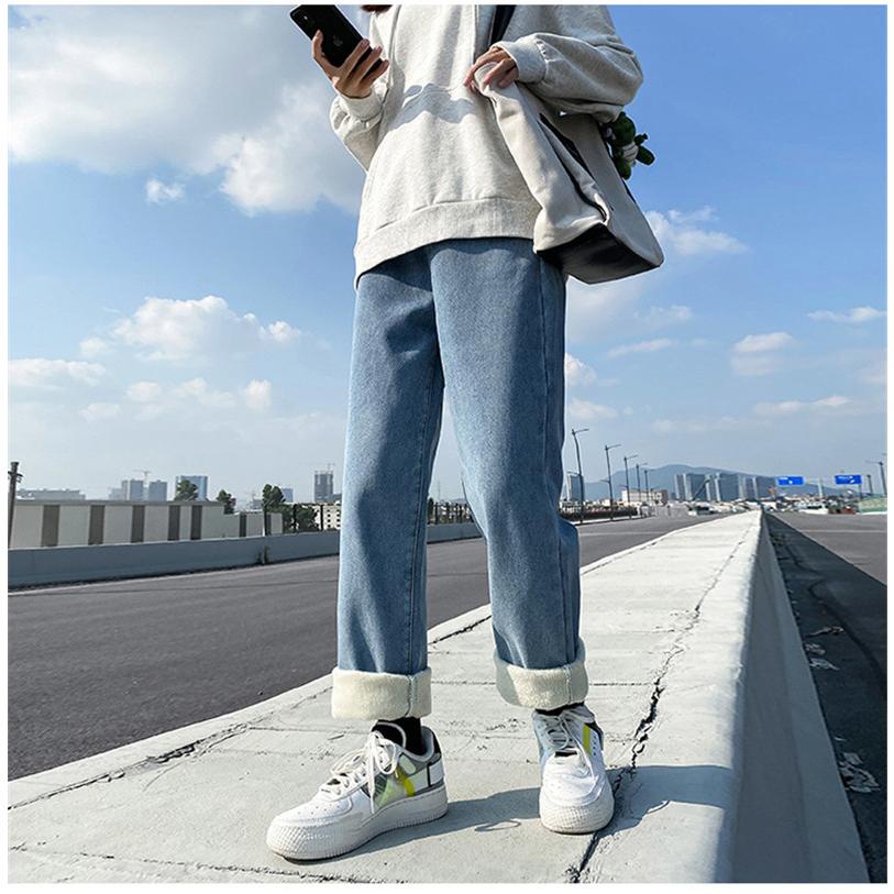 セール デニムパンツ レディース 裏起毛 パンツ デニム ワイド ボトムス ハイウエスト カジュアル ゆったり 着痩せ 通学 コーデ 大きいサイズ