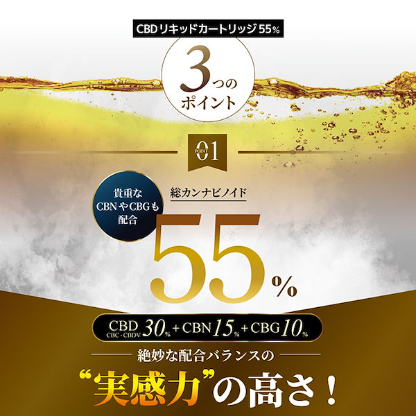 Qoo10] CANNACREATE CBD リキッド 55% カートリッジ