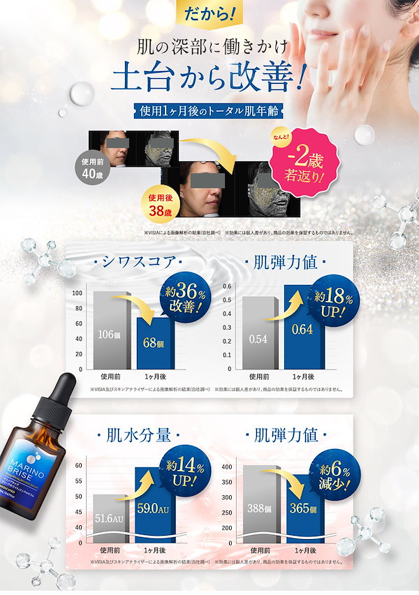 Qoo10] 自然派研究所 【正規販売店】 マリノブライズ 美容液