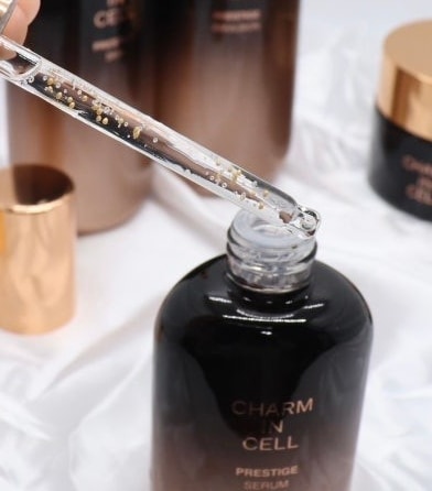 チャムインセル プレステージ スキンケアセット(化粧水110ml+乳液