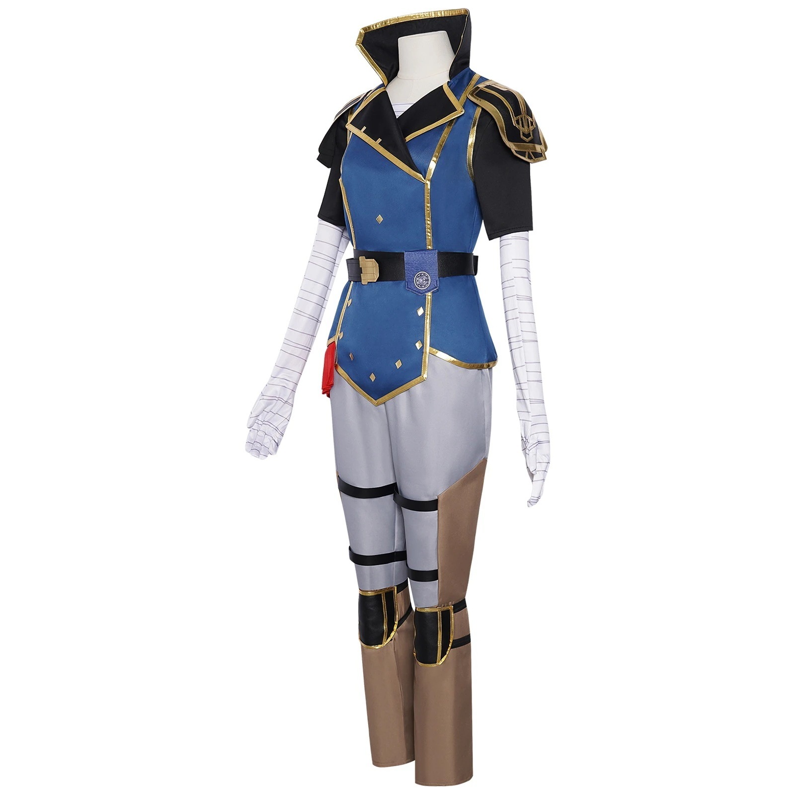 【2026新作-1771】双城戦いcos服蔚維克托ゲームアニメと同じコスプレ二次元キャラクターが舞台服を演じます_1