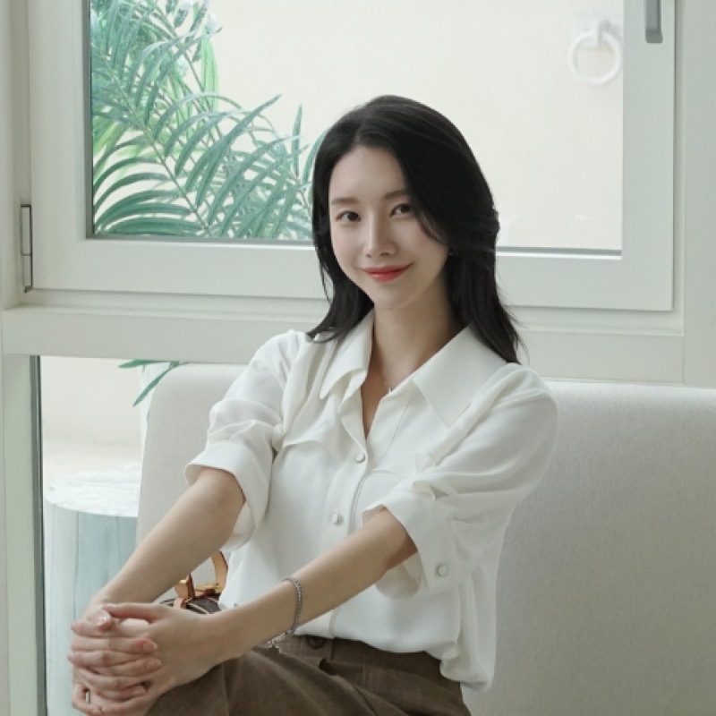 クリック＆ファニーサンディーズカラーブラウス [無料サイズL]