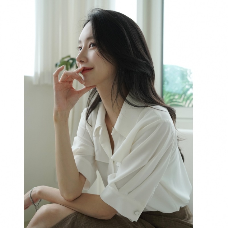 クリック＆ファニーサンディーズカラーブラウス [無料サイズL]