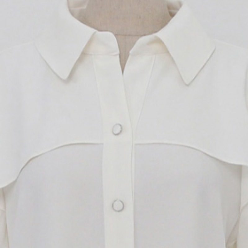 クリック＆ファニーサンディーズカラーブラウス [無料サイズL]