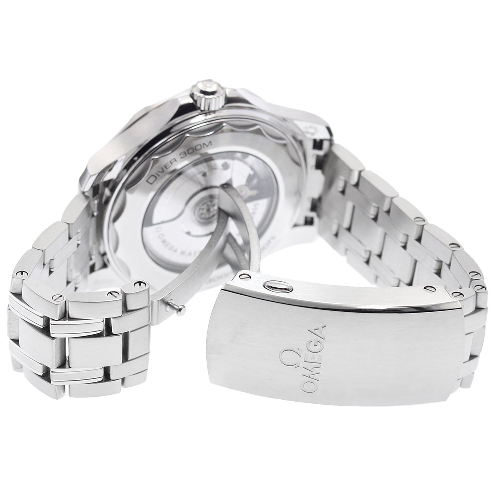 オメガ OMEGA 210.30.42.20.06.001 シーマスター300 マスタークロノメーター 自動巻き メンズ 良品 保証書付き_899053【中古】