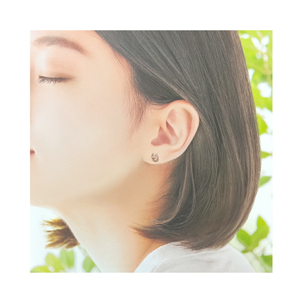 正規紙袋＆箱付 ピアス レディース 馬蹄モチーフ ジュエリー プレゼント アクセサリー シルバー 女性 ギフト 祝い