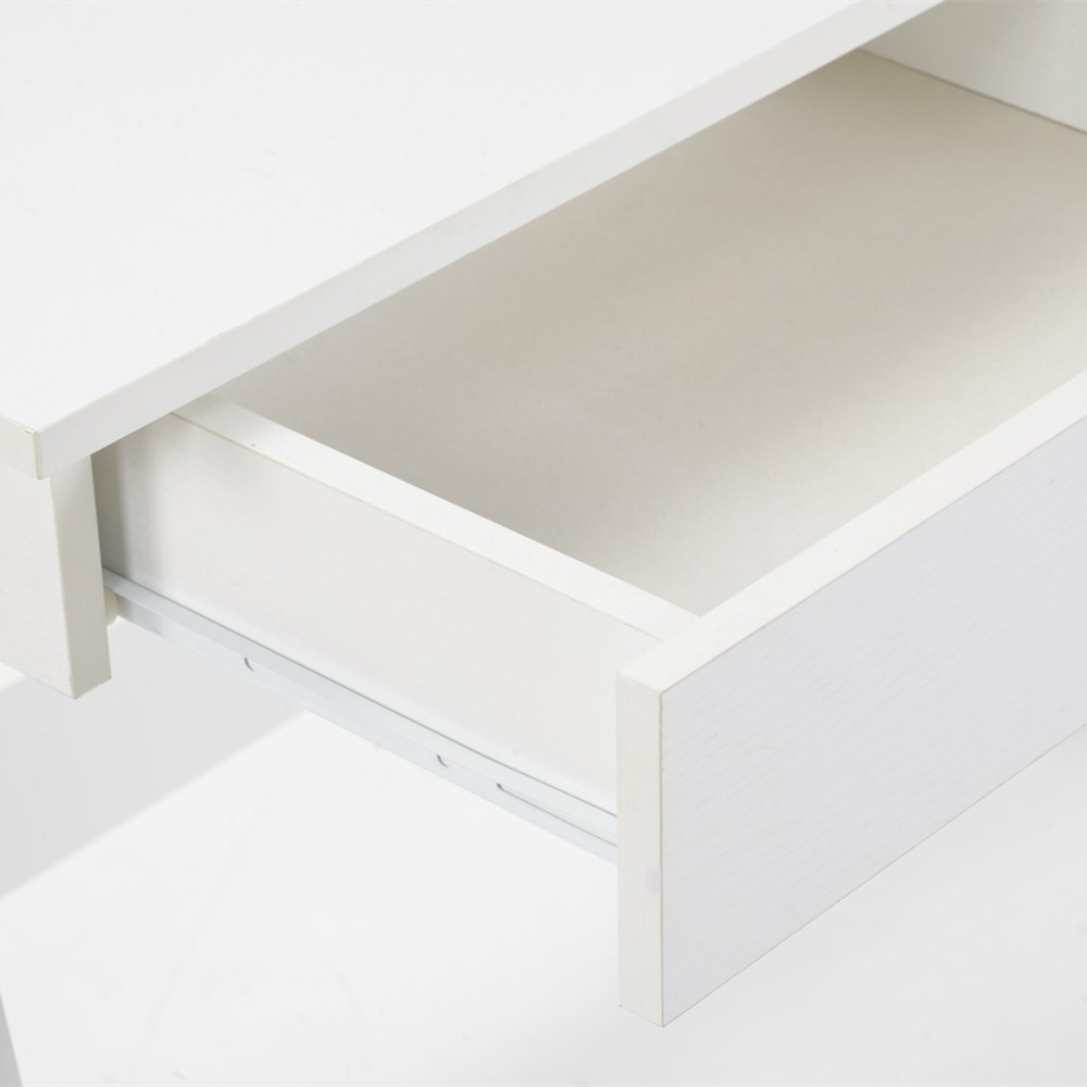 【ホワイト】パソコンデスク 引き出し付き 収納台 ミシン台 学習机 勉強机 【ホワイト】パソコンデスク 引き出し付き 収納台 ミシン台 学習机 勉強机