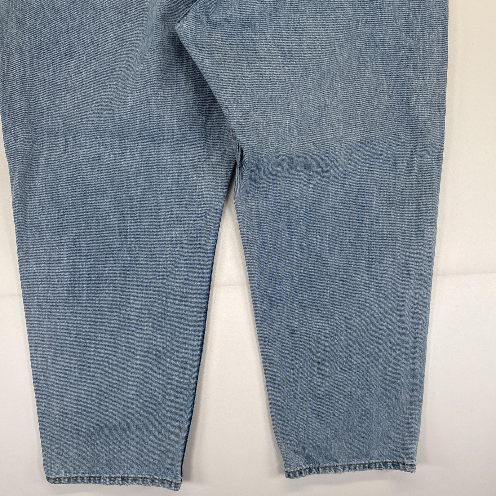 古着 デニムパンツ 550 テーパード 5ポケット ジーンズ ジーパン 大きいサイズ w40 L30 ブルー メンズ 古着 デニムパンツ 550 テーパード 5ポケット ジーンズ ジーパン 大きいサイズ w40 L30 ブルー メンズ