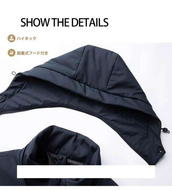 ダウンコート メンズ 3WAY ダウンジャケット フード付き 脱着式ライナー ビジネスコート 軽量 ロングダウンコート メンズ ビジネス 大きいサイズ 父の日 お父さん 防寒 防風 高品質 暖かい