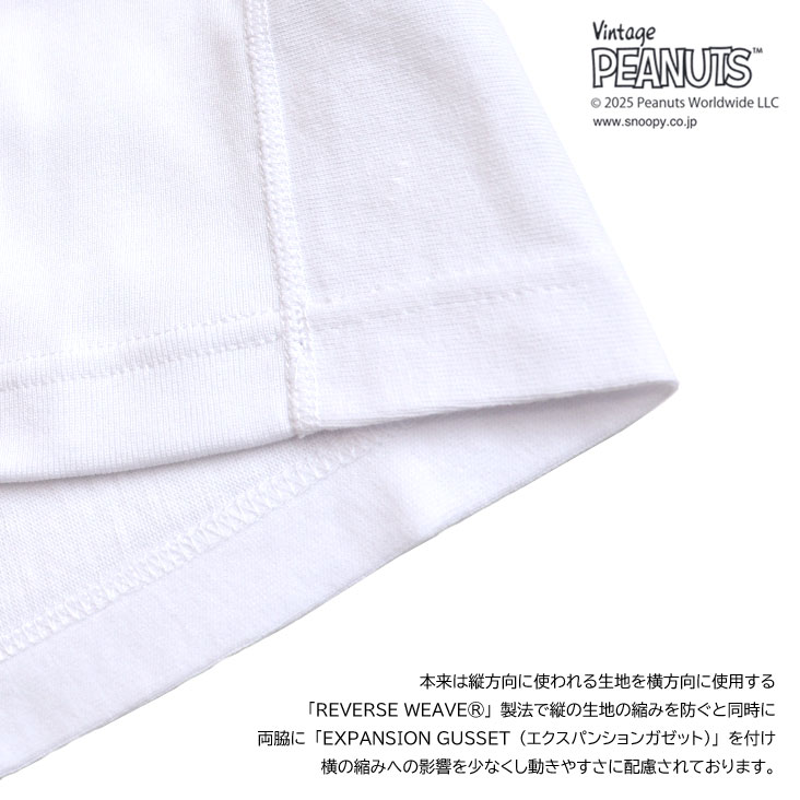 Champion チャンピオン Champion×PEANUTS プリント半袖Ｔ ショートスリーブTシャツ 25SS リバースウィーブ REVERSE WEAVE C3-B352