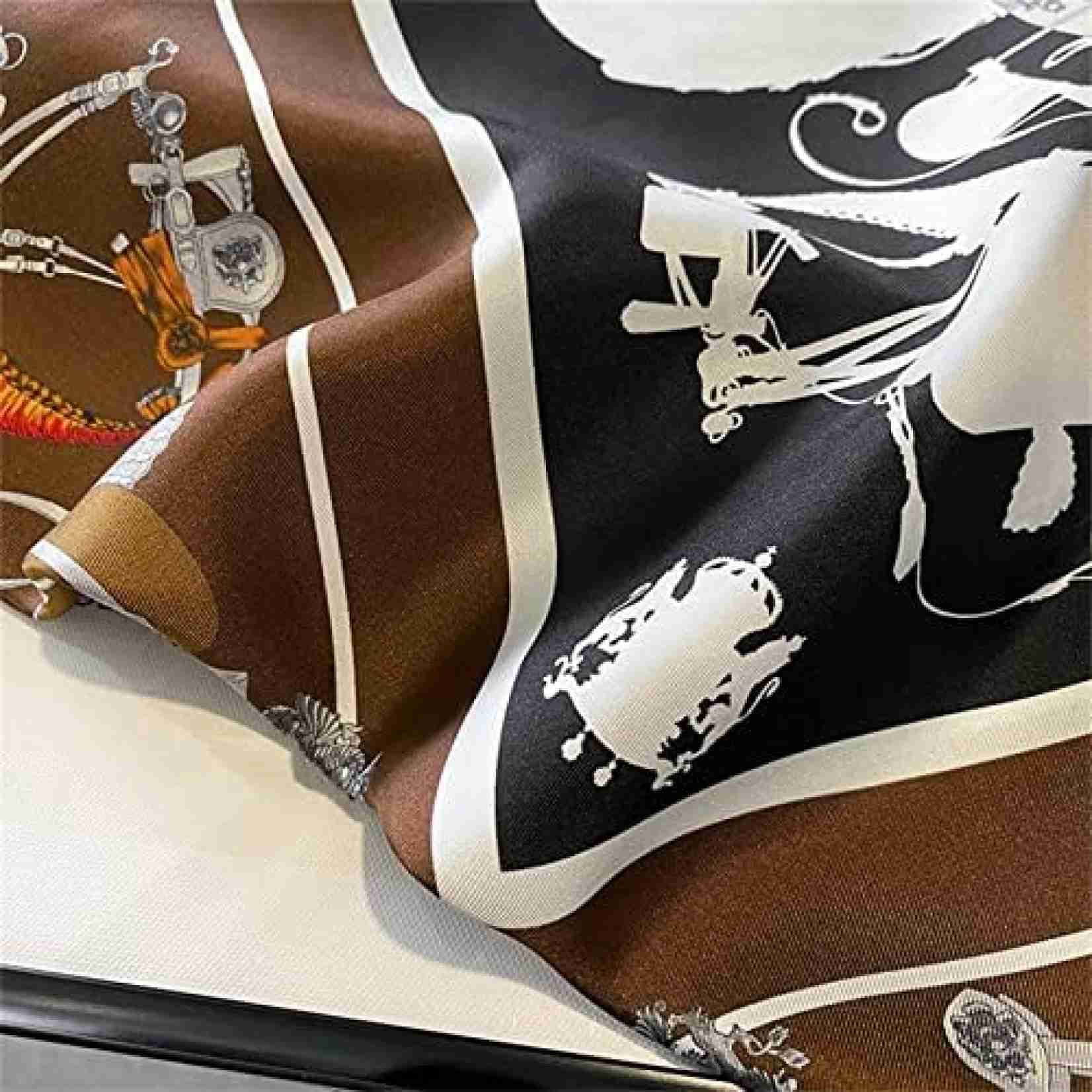 【20%OFFクーポン~】パターンプリントネックスカーフ 薄いセクションステッチカラーマッチング70cmスクエアスカーフツィルスカーフ 【20%OFFクーポン~】パターンプリントネックスカーフ 薄いセクションステッチカラーマッチング70cmスクエアスカーフツィルスカーフ