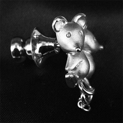 シルバー925ネズミタイニーピン 天然石 パワーストーン アクセサリー シルバー925ネズミタイニーピン 天然石 パワーストーン アクセサリー