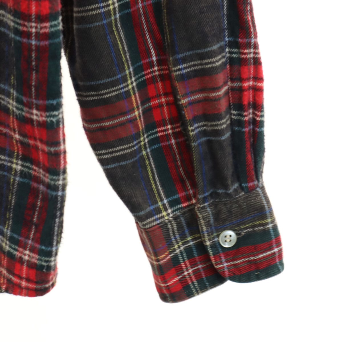 70s ヴィンテージ チェック柄 長袖 ネルシャツ M 赤系 メンズ 古着 70s ヴィンテージ チェック柄 長袖 ネルシャツ M 赤系 メンズ 古着