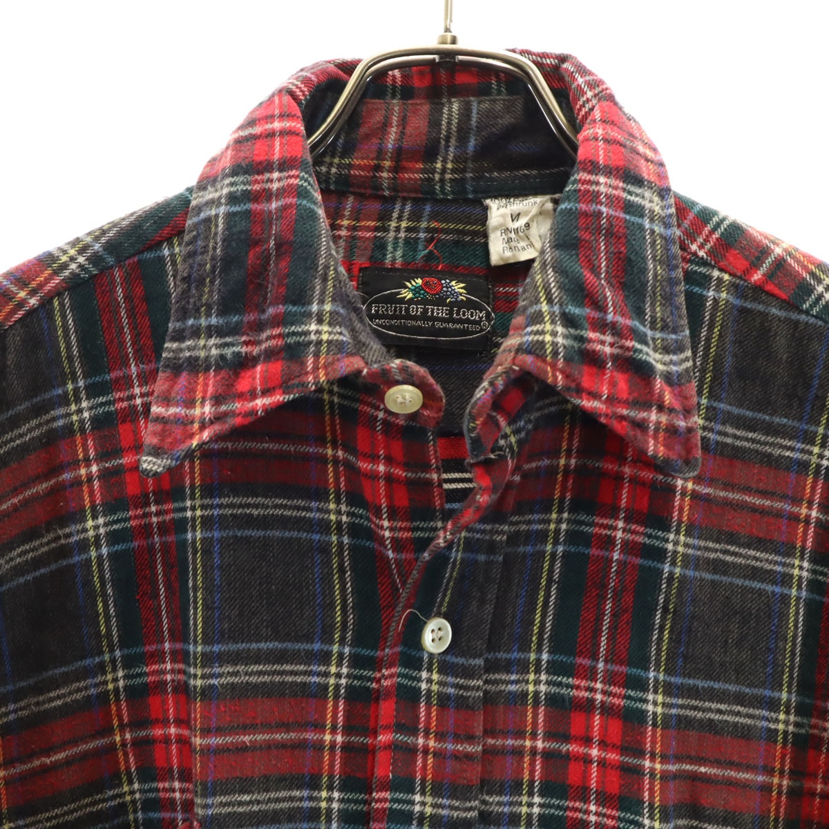 70s ヴィンテージ チェック柄 長袖 ネルシャツ M 赤系 メンズ 古着 70s ヴィンテージ チェック柄 長袖 ネルシャツ M 赤系 メンズ 古着