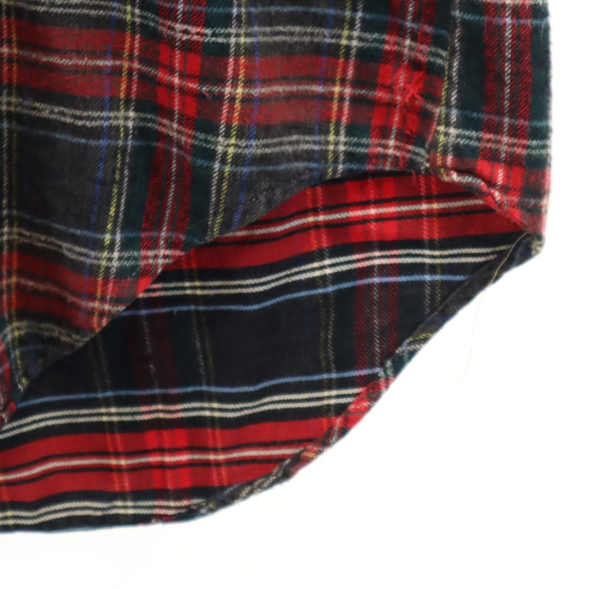 70s ヴィンテージ チェック柄 長袖 ネルシャツ M 赤系 メンズ 古着 70s ヴィンテージ チェック柄 長袖 ネルシャツ M 赤系 メンズ 古着