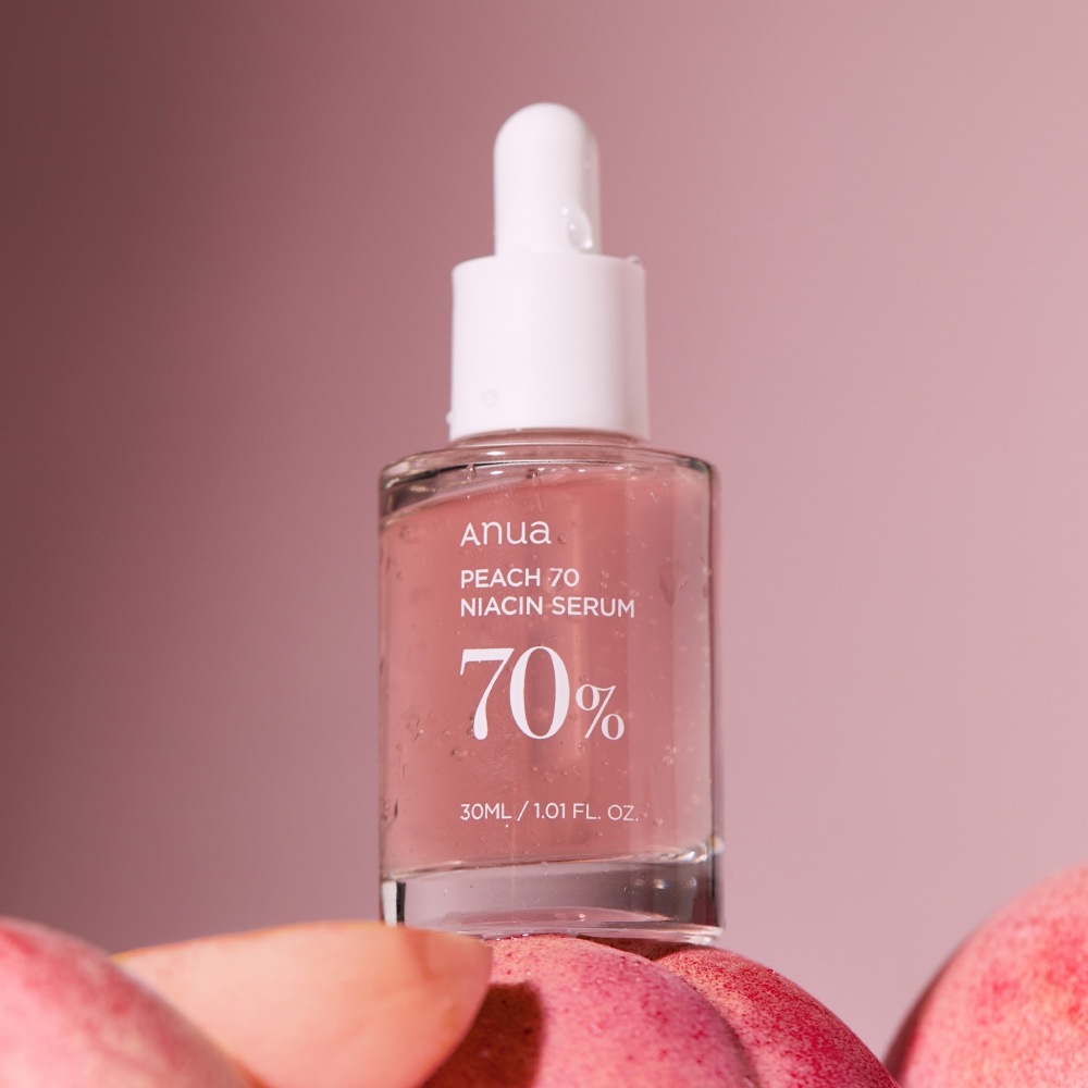 Anua ビタミン C ナイアシントーンアップブレミッシュパッド 60 シート+ピーチ 70 ナイアシンセラム 30ml 2 個セット