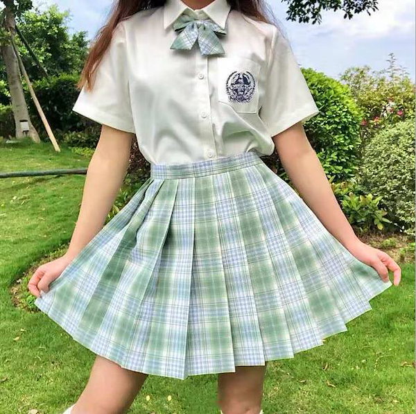 jk制服セット6点セット日本学生服学院風クラス服女性半袖シャツセーラー服スカート