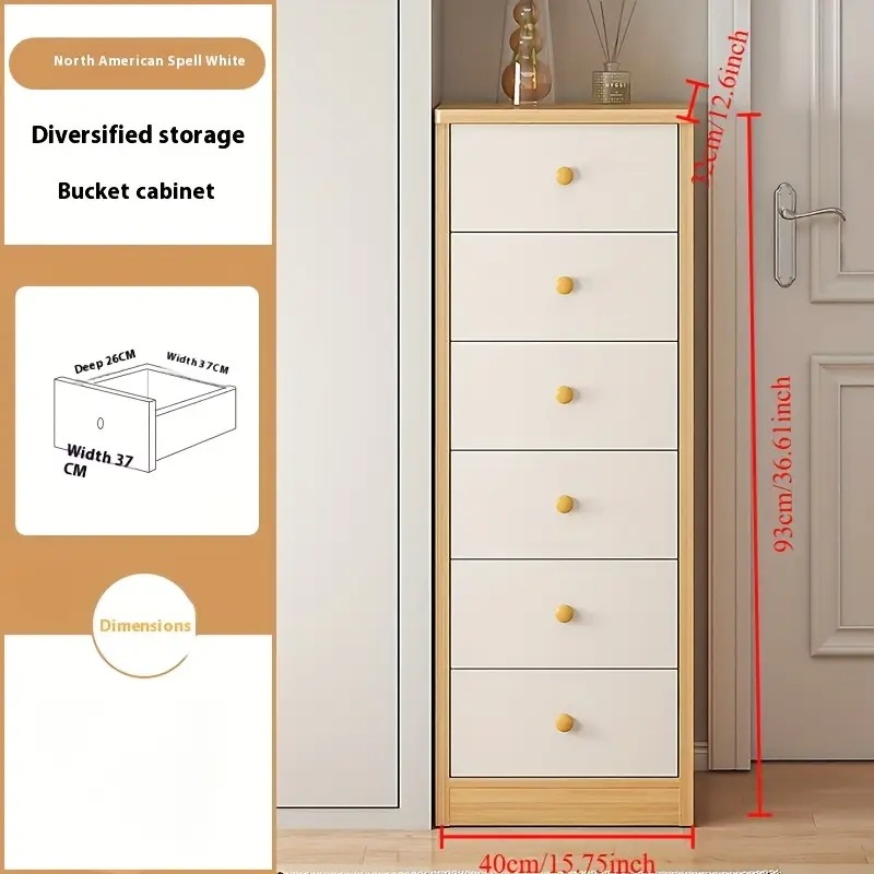 木製フロア収納キャビネット段付き棚大容量5引き出し - ホームオーガナイゼーションにバルコニー・リビングルーム・寝室用スタンディングシェルフ 木製フロア収納キャビネット段付き棚大容量5引き出し - ホームオーガナイゼーションにバルコニー・リビングルーム・寝室用スタンディングシェルフ