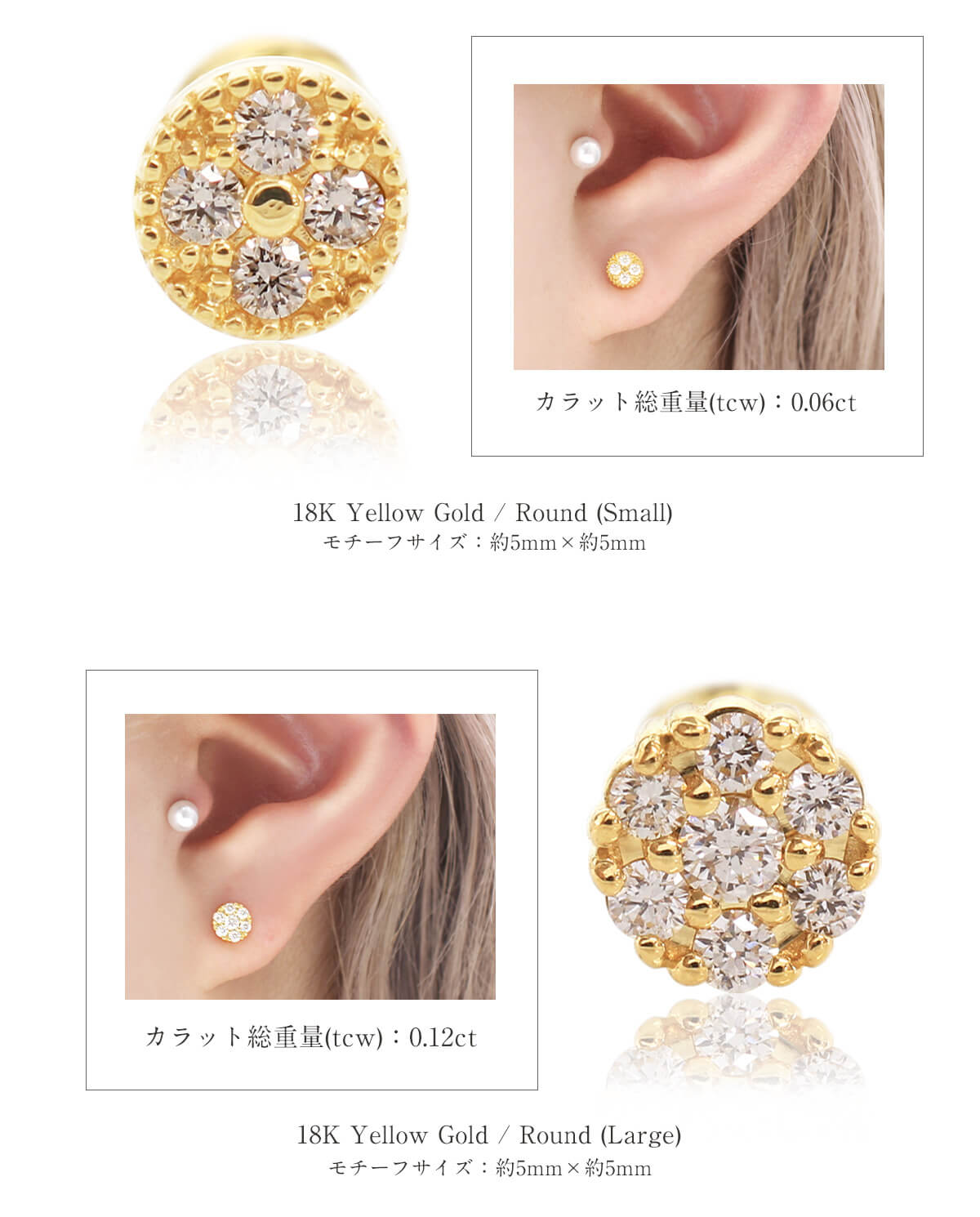 (選べるモチーフ) 16G 18Kゴールド 刻印 18金 ストレートバーベル ボディピアス(1個売り) (選べるモチーフ) 16G 18Kゴールド 刻印 18金 ストレートバーベル ボディピアス(1個売り)