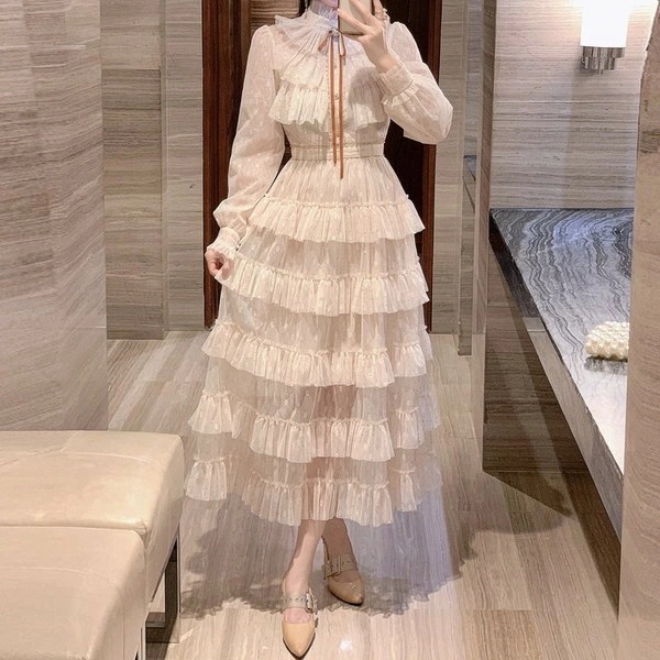 パール リボン 白 パーティー 結婚式 ドレス Aライン 韓国 dsc8213.jpg