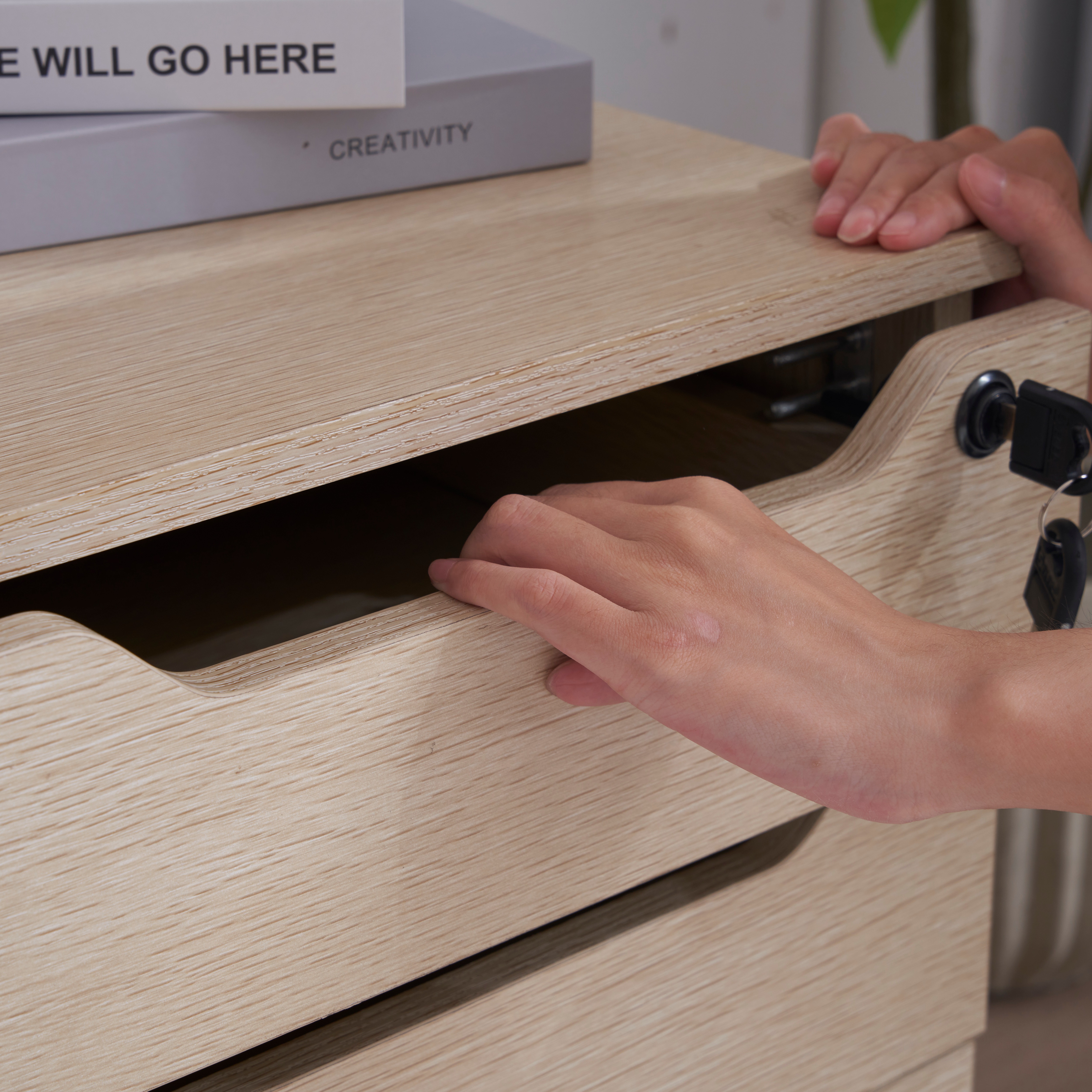 【国内出荷】【人気商品】デスクワゴン サイドワゴン ラック 鍵付き キャスター付き 脇机 オフィス3 【国内出荷】【人気商品】デスクワゴン サイドワゴン ラック 鍵付き キャスター付き 脇机 オフィス3