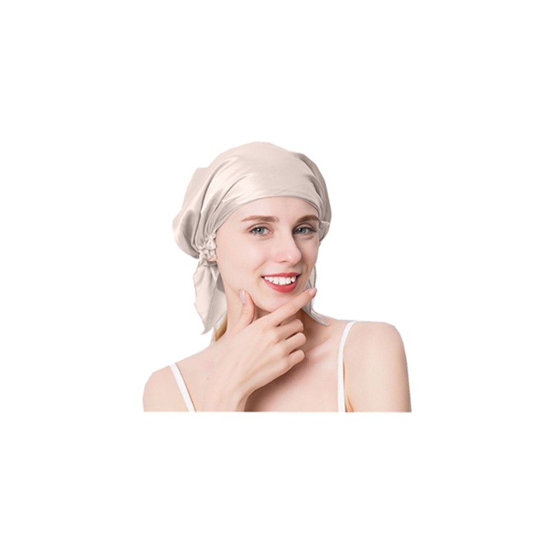 2枚セット ナイトキャップ シルク100% ヘアキャップ シルク 就寝用 ロングヘア パサつき予防 美髪摩擦防止 艶出し 寝ぐせ防止 美肌 25color