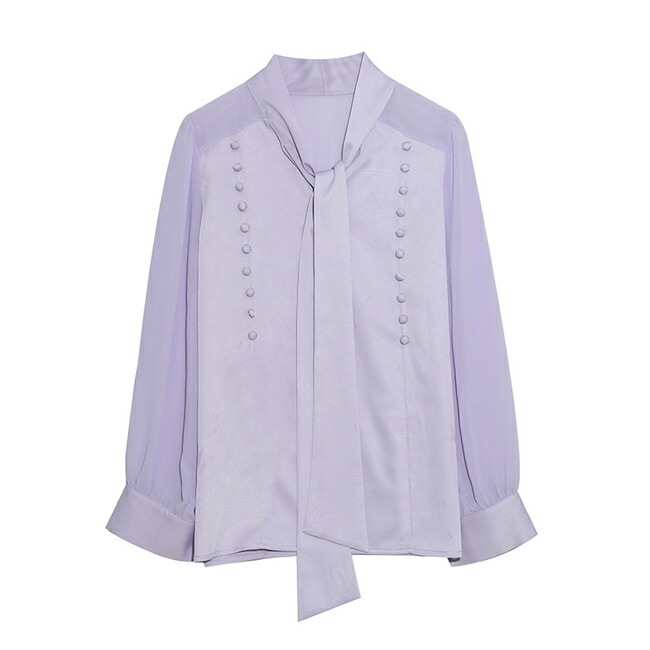 Tシャツ シャツ ブラウス 長袖 レディース 長袖Tシャツ 大きいサイズ リボン襟 ボウタイ 飾りボタン 柔らかい 肌着 アウター トップス 薄手 シンプル 無地 快適 着回し しわになりにくい レイ Tシャツ シャツ ブラウス 長袖 レディース 長袖Tシャツ 大きいサイズ リボン襟 ボウタイ 飾りボタン 柔らかい 肌着 アウター トップス 薄手 シンプル 無地 快適 着回し しわになりにくい レイ