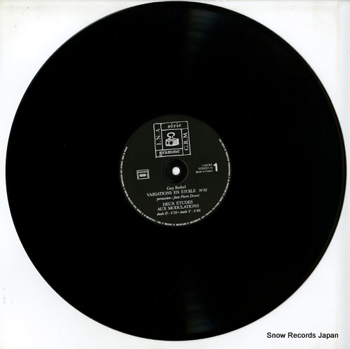 【レコード】ギィ・レイベル suite pour edgar poe 9103RE 【レコード】ギィ・レイベル suite pour edgar poe 9103RE