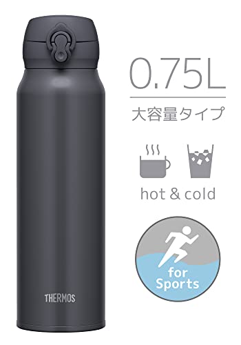 サーモス 水筒 真空断熱ケータイマグ 750ml スモークブラック 飲み口外せてお手入れ簡単 軽量タイプ ワンタッチオープン ステンレス ボトル 保温保冷 JNL-756 S MB サーモス 水筒 真空断熱ケータイマグ 750ml スモークブラック 飲み口外せてお手入れ簡単 軽量タイプ ワンタッチオープン ステンレス ボトル 保温保冷 JNL-756 S MB