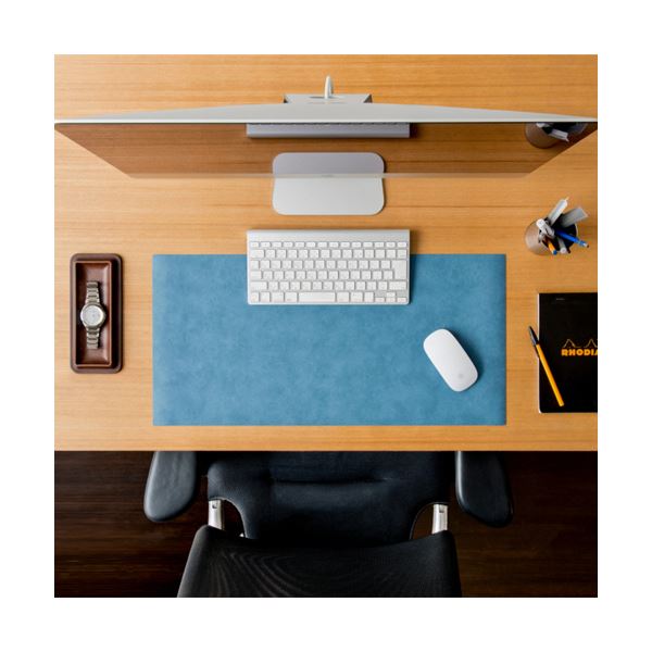 ライオン事務器 デスクマット再生オレフィン製 光沢仕上 ダブル（グリーンマット付） 1590×590×1.5mm No.166-PRK1枚 |b04 ライオン事務器 デスクマット ライオン事務器 デスクマット再生