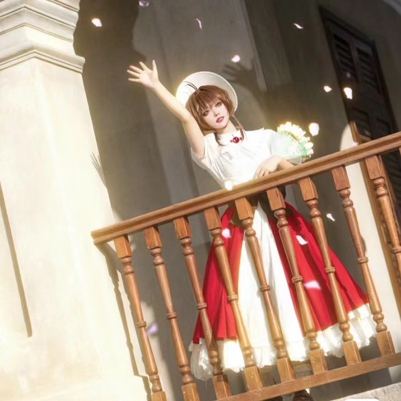 百変小桜cos服木本桜スカートアニメと同じ曾祖父プレゼントコスプレ衣装スカート 百変小桜cos服木本桜スカートアニメと同じ曾祖父プレゼントコスプレ衣装スカート