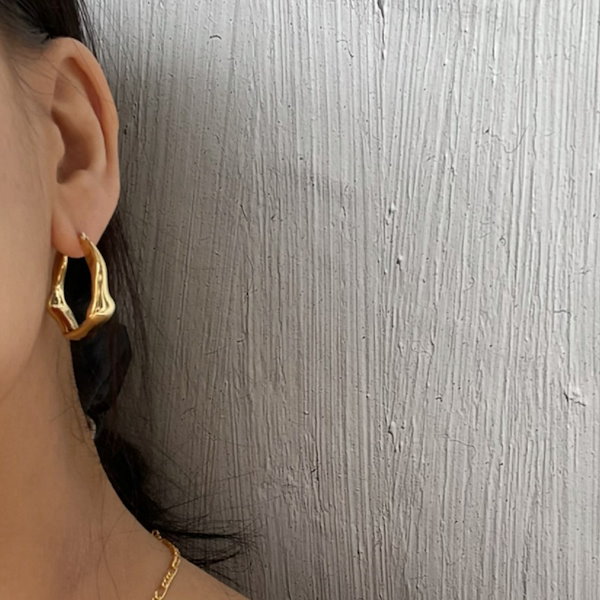 ★BTS SUGA着用★【justLoveR】★Freya Earring.s★ Qoo10] justLoveR. bts suga着用 Freya Ear