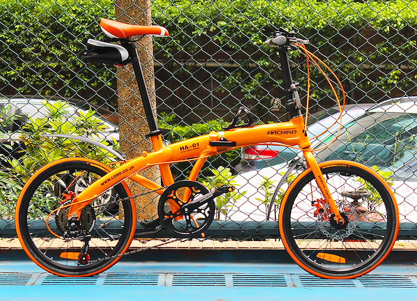 折りたたみ自転車 HACHIKO HA-01 - 静岡県の自転車