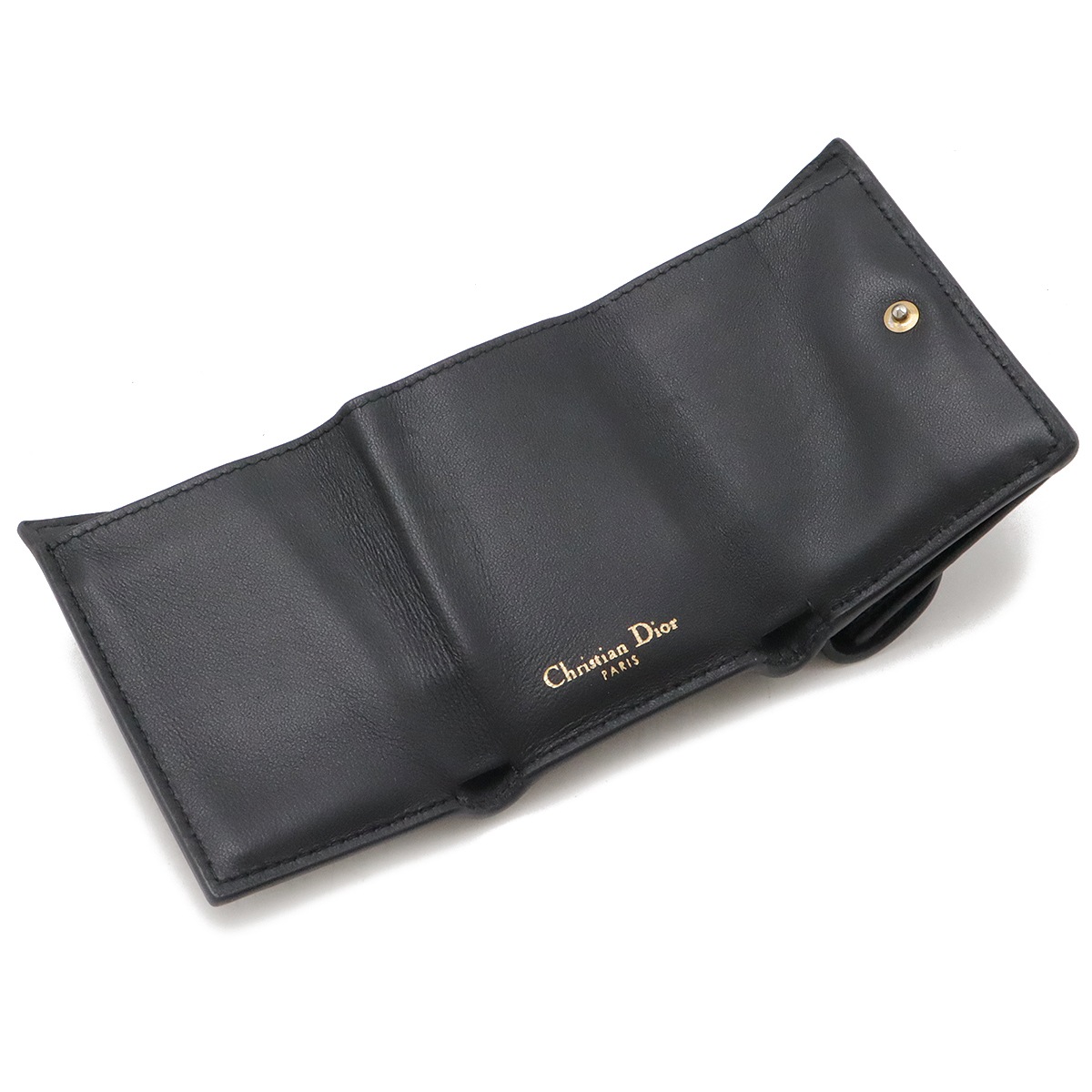 サドル コンパクトウォレット 3つ折財布 三つ折り財布 レザー ブラック 黒 S5653CBA_M900 サドル コンパクトウォレット 3つ折財布 三つ折り財布 レザー ブラック 黒 S5653CBA_M900