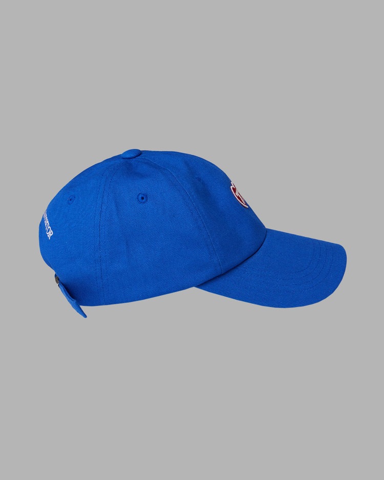 【THE MUSEUM VISITOR】TV HEART LOGO BALLCAP THE MUSEUM VISITOR】 TV HEART LOGO BALLCAP : BLUE キャップ