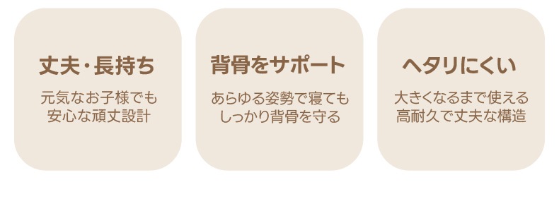 CAGUUU グランドキッズマットレス シングル セミダブル ダブル クイーン キング 高反発 ボンネルコイル 厚さ19cm 体圧分散 抗菌防臭 洗えるカバー 通気性 安心素材 子供用マットレス_13