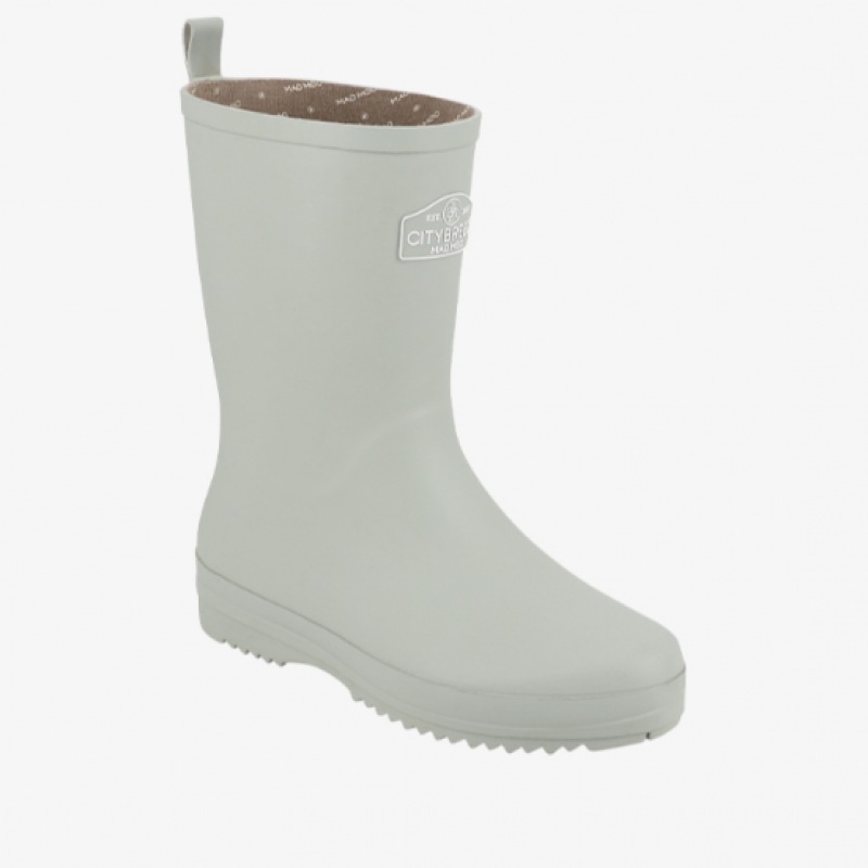シティブリーズシティミッドレインブーツグレーがかったブルー シティブリーズシティミッドレインブーツグレーがかったブルー