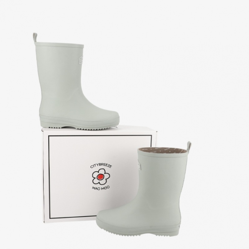 シティブリーズシティミッドレインブーツグレーがかったブルー シティブリーズシティミッドレインブーツグレーがかったブルー