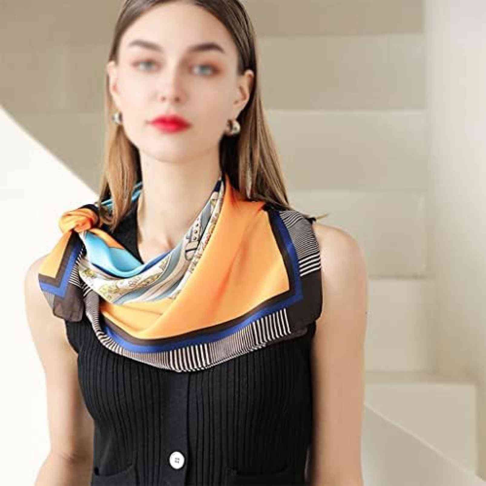 【15%OFFクーポン~】サマー サドル ウエスト フラワー スカーフ ヴィンテージ ストラッピング 両面プリント スモール スカーフ スクエア スカーフ (Color 14 : 70x70CM) 【15%OFFクーポン~】サマー サドル ウエスト フラワー スカーフ ヴィンテージ ストラッピング 両面プリント スモール スカーフ スクエア スカーフ (Color 14 : 70x70CM)