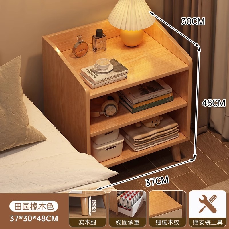 シンプルモダンサイドキャビネット寝室シンプルベッドサイド収納キャビネットレンタル収納キャビネット家庭用小型ベッドサイドキャビネット
