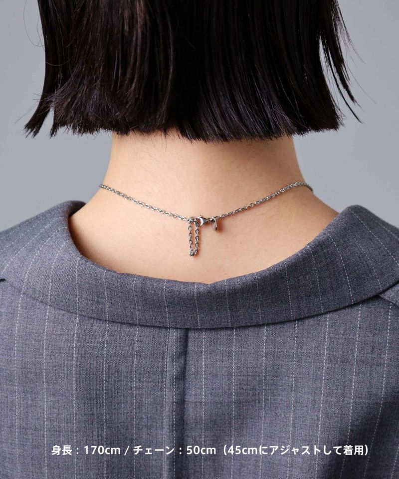 ライオンハート LH-1 タテガミ ダブルリング ネックレス フラグメント サージカルステンレス (シルバーxブラック) 金属アレルギー対応 03NE069BBK LION HEART メン ライオンハート LH-1 タテガミ ダブルリング ネックレス フラグメント サージカルステンレス (シルバーxブラック) 金属アレルギー対応 03NE069BBK LION HEART メン