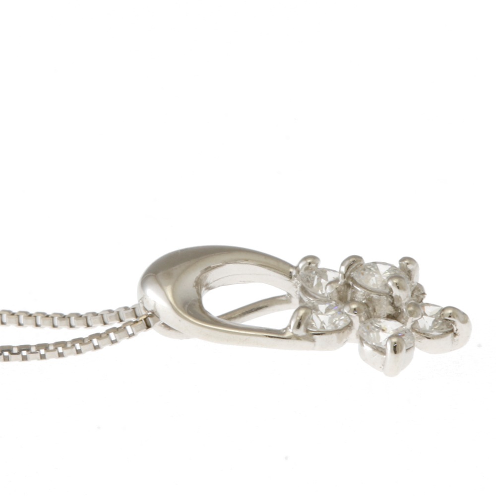 ネックレス Pt850プラチナ ダイヤモンド 中古 美品 ネックレス Pt850プラチナ ダイヤモンド 中古 美品